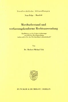 ﻿جرم قتل و اعمال قانون اساسی: سهمی در پیامدهای رویه قضایی دادگاه قانون اساسی، به ویژه برای ویژگی قتل 