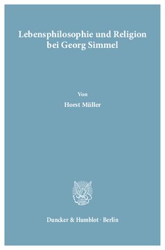 ﻿فلسفه زندگی و دین با گئورگ زیمل