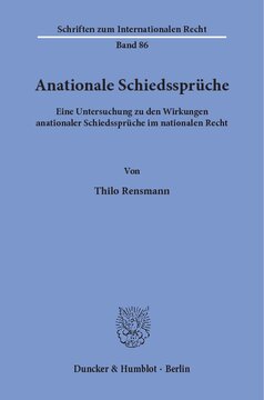 ﻿آرای داوری ملی: بررسی تأثیرات آرای داوری ملی در قوانین ملی