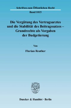 ﻿حق الزحمه پزشک قرارداد و ثبات نرخ مشارکت - حقوق اساسی به عنوان الزامات بودجه