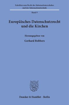﻿قانون حفاظت از داده های اروپا و کلیساها