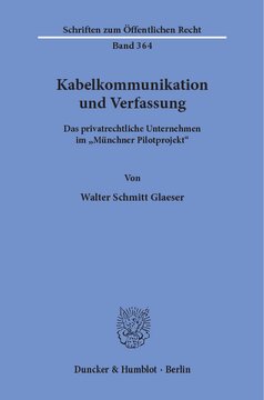 ﻿ارتباطات کابلی و قانون اساسی: شرکت خصوصی در 