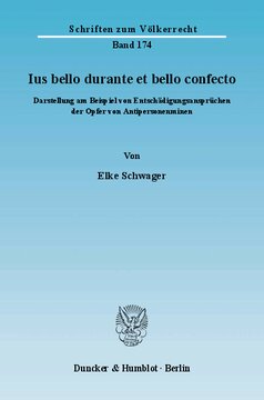 ﻿Ius bello durante et bello confecto: ارائه با استفاده از مثال ادعای غرامت از قربانیان مین های زمینی ضد نفر