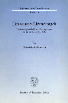 ﻿مجوز و مجوز: ملاحظات قانون اساسی در مورد 10 ff.