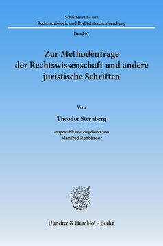 ﻿در مورد روش در حقوق و سایر نوشته های حقوقی: انتخاب و معرفی مانفرد رهبیندر