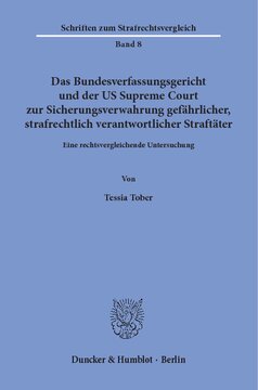 ﻿دادگاه قانون اساسی فدرال و دیوان عالی ایالات متحده در مورد بازداشت پیشگیرانه مجرمان خطرناک و مسئول کیفری: یک مطالعه حقوقی تطبیقی