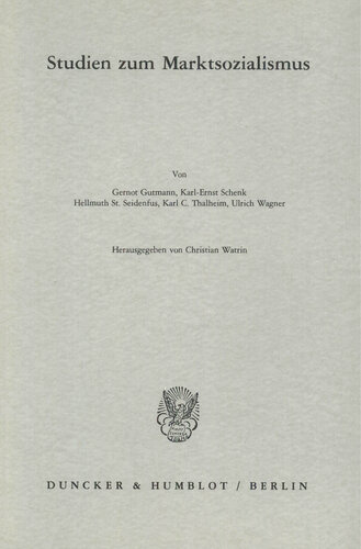 ﻿مطالعات در مورد سوسیالیسم بازار