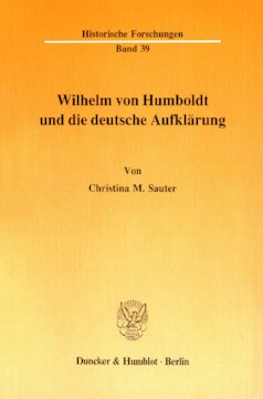﻿ویلهلم فون هومبولت و روشنگری آلمان