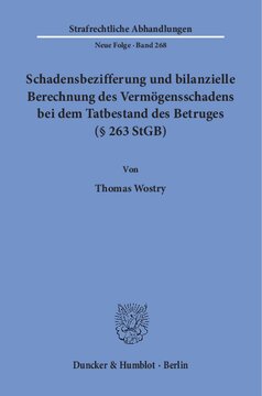 ﻿کمیت خسارت و محاسبه حسابداری زیان مالی در صورت تقلب (§ 263 StGB)