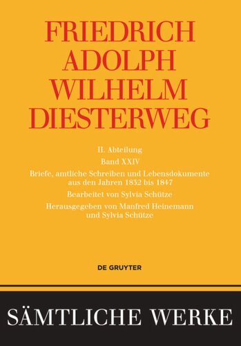 ﻿همه آثار: جلد 24 نامه، نامه های رسمی و اسناد زندگی از سال های 1832 تا 1847