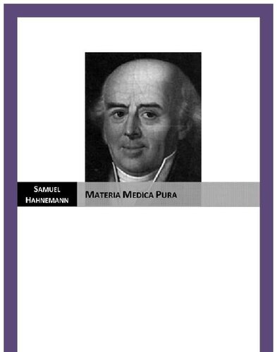 ﻿Materia medica Pura جلدهای 1-6 (مرتب‌سازی آلفا)