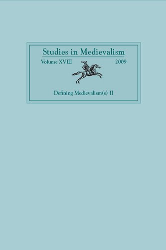 ﻿مطالعات در قرون وسطی هجدهم: تعریف قرون وسطی (ها) II