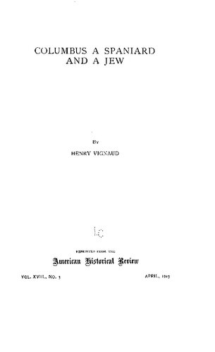 ﻿کلمبوس یک اسپانیایی و یهودی
