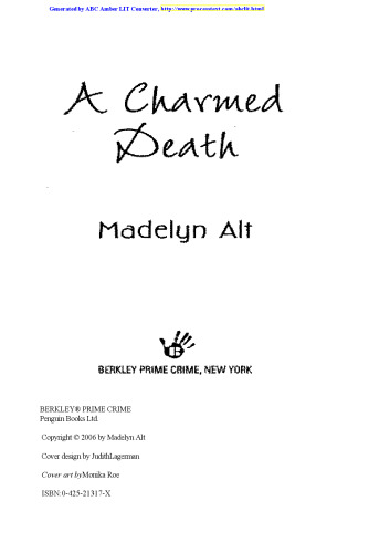 ﻿A Charmed Death (اسرار آمیز ، شماره 2)
