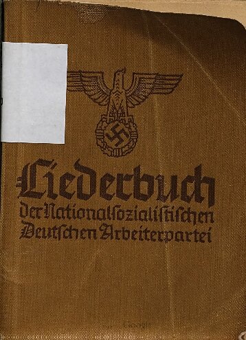 ﻿کتاب سرود حزب ناسیونال سوسیالیست کارگران آلمان