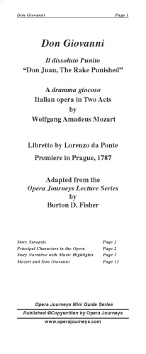 دون جیوانی (سری راهنمای کوتاه سفرهای اپرا)