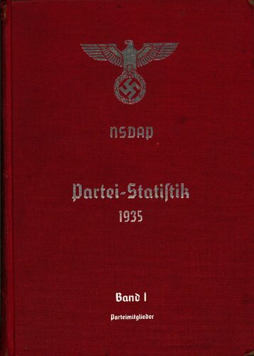 ﻿آمار حزب 1935. جلد اول