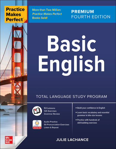 ﻿Practice Makes Perfect: Basic English، Premium Fourth Edition