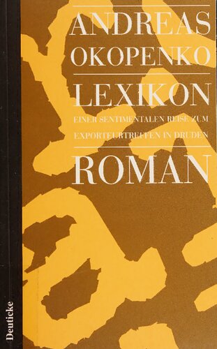 ﻿دایره المعارف سفری احساسی به نشست صادرکنندگان در درودن: رمان