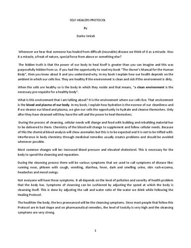 ﻿پروتکل خود شفا دهنده ها