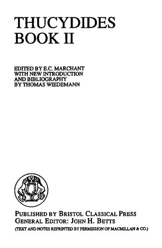 ﻿توسیدید: کتاب دوم