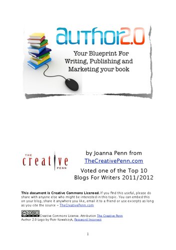 ﻿نویسنده 2.0: طرح اولیه شما برای نوشتن، انتشار و بازاریابی کتاب شما