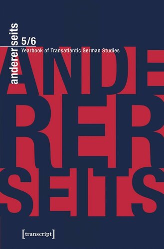 ﻿andererseits - Yearbook of Transatlantic German Studies: Vol. 5/6, 2016/17