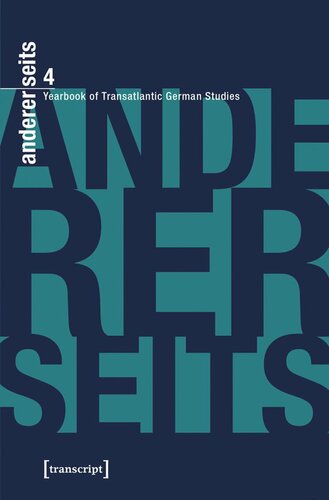 ﻿andererseits - Yearbook of Transatlantic German Studies: Vol. 4, 2015