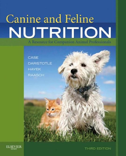 نسخه Canine and Feline Nutrition 3: منبعی برای متخصصان حیوان همراه
