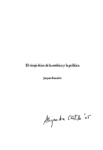 ﻿چرخش اخلاقی زیبایی شناسی و سیاست