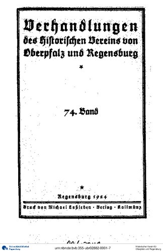 ﻿مذاکرات انجمن تاریخی برای فلات بالا و رگنسبورگ
