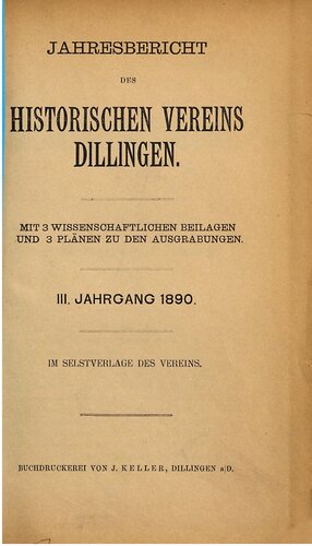 ﻿گزارش سالانه انجمن تاریخی دیلینگن