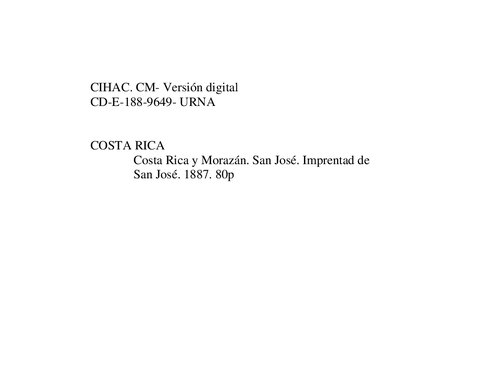 ﻿کاستاریکا و مورازان