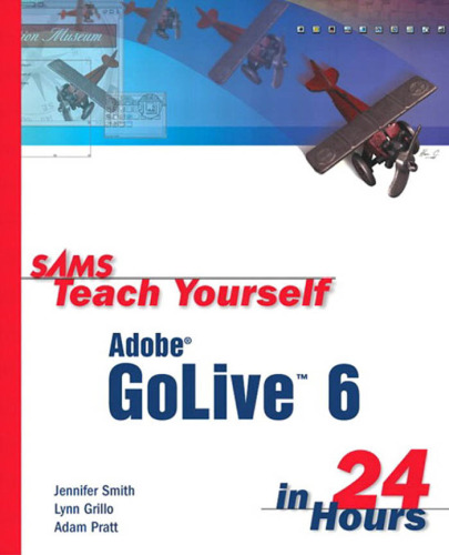 ﻿Sams به خودتان آموزش دهید Adobe GoLive 6 در 24 ساعت