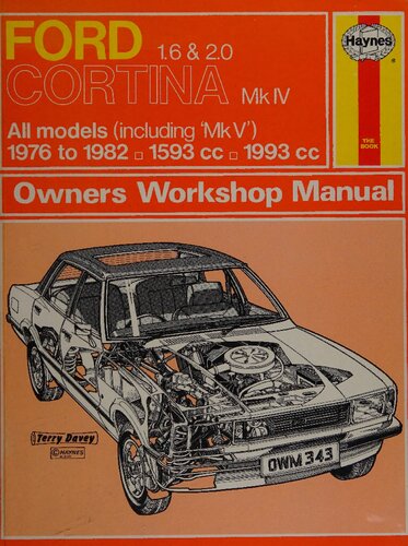 ﻿راهنمای کارگاه صاحبان Haynes Ford Cortina MkIV 1600 and 2000