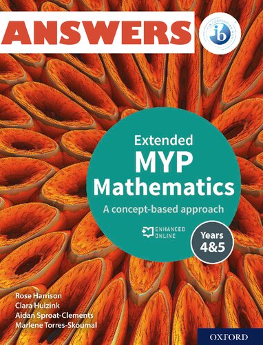 ﻿پاسخ های IB MYP 4 و 5 Mathematics Extended (ویرایش دوم)
