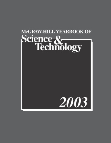 ﻿سالنامه علوم و فناوری McGraw-Hill 2003