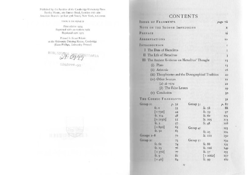 ﻿هراکلیتوس: قطعات کیهانی