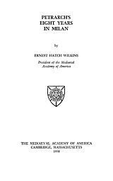 ﻿هشت سال زندگی پترارک در میلان