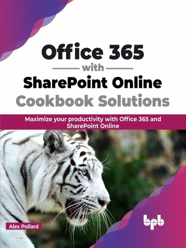 ﻿Office 365 با راهکارهای کتاب آشپزی آنلاین شیرپوینت
