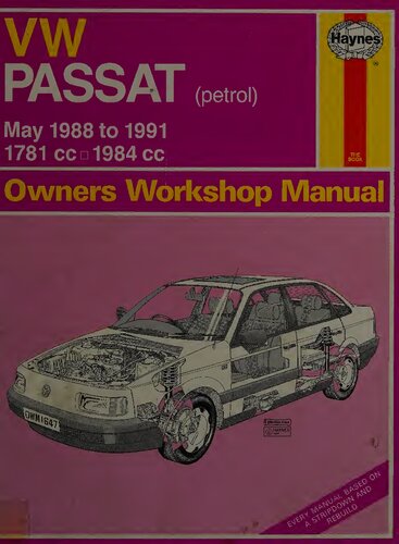 ﻿راهنمای کارگاه مالکان Haynes VW Passat (بنزین).