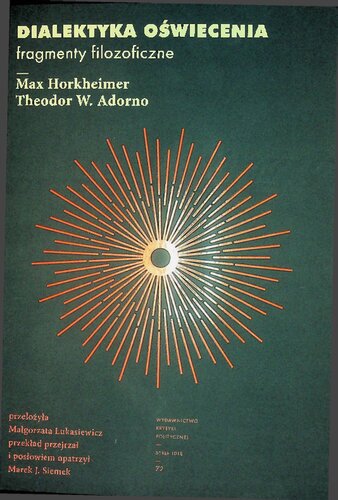 ﻿دیالکتیک روشنگری. قطعات فلسفی