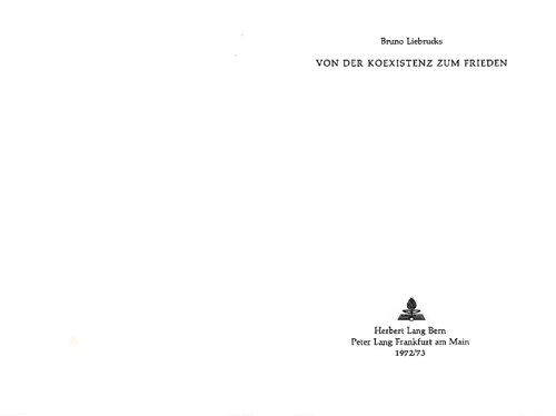 ﻿از همزیستی تا صلح