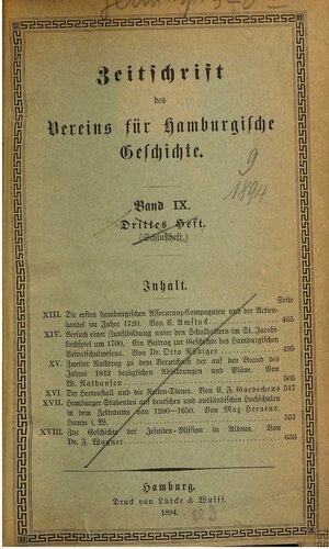 ﻿مجله انجمن تاریخ هامبورگ