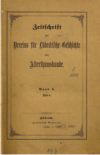 ﻿مجله انجمن تاریخ و باستان لوبک