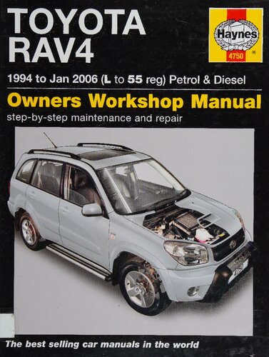﻿کتابچه راهنمای کارگاه صاحبان سال 2006 Haynes Toyota Rav4 1994 تا 2006