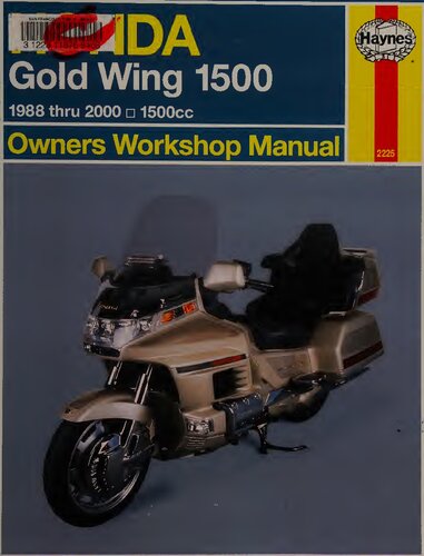 ﻿راهنمای کارگاه صاحبان بال طلایی هاینس هوندا GL1500