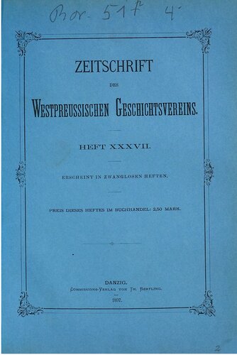 ﻿مجله انجمن تاریخ پروس غربی