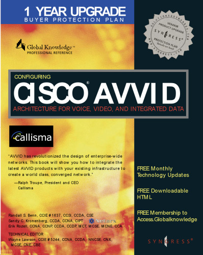 ﻿پیکربندی Cisco AVVID: معماری صوتی ، تصویری و داده های یکپارچه