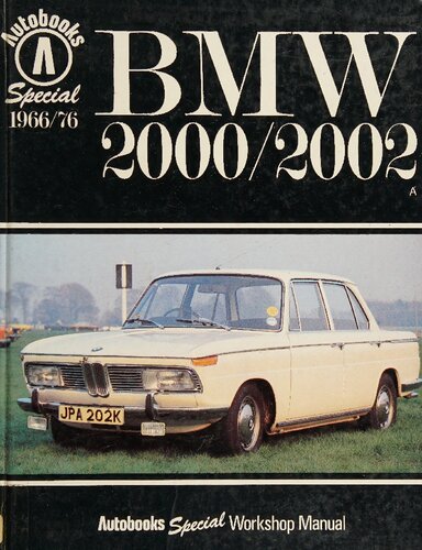 ﻿راهنمای کارگاه ویژه BMW 2000/2002 Autobooks